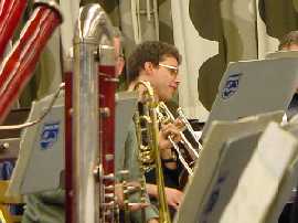 Trombonist Jacob Bakker